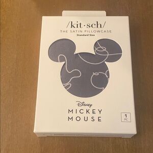 Kitsch x Mickey and Minnie Satin Pillowcase in Mickey Magic Standard Size